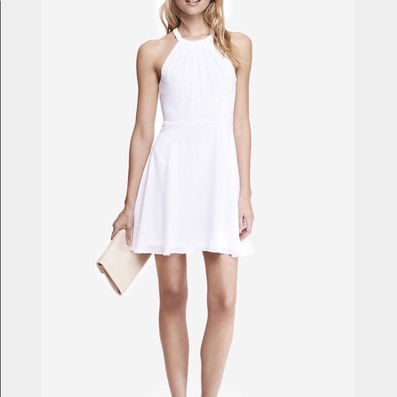 Express Dresses & Skirts - Express Fit and Flare Halter Dress